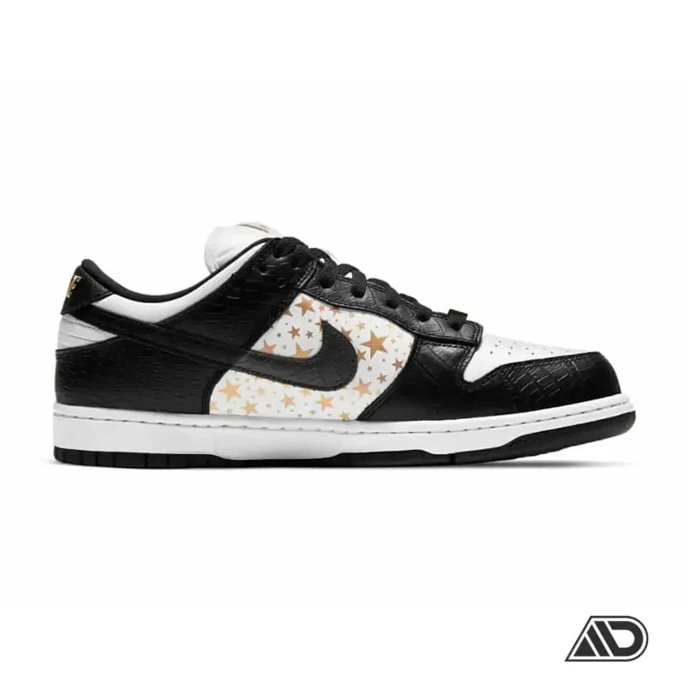 Dunk Low Supreme Stars Black